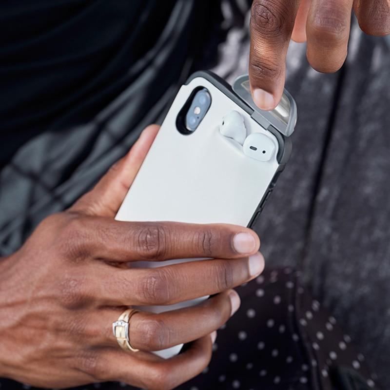 phone case with accessory compartment